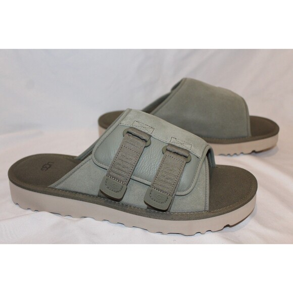 UGG MEN GOLDENCOAST STRAP SLIDE SANDALS SHADED CLOVER SZ 12 NIB main image 6
